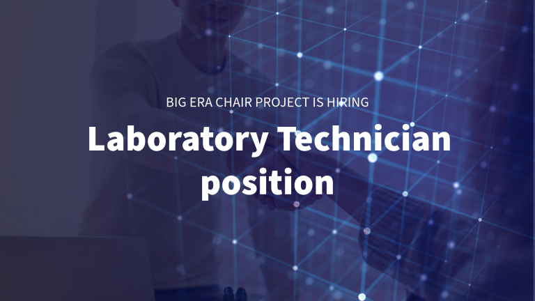 We are hiring: Laboratory Technician
